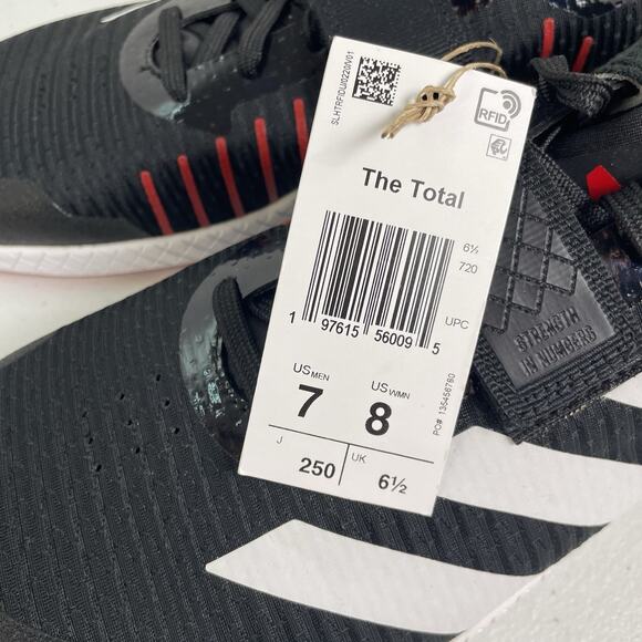 Adidas Men’s Size 7 Shoes New The Total Weightlifting Women’s Size 8 IH8240 - Picture 2 of 9